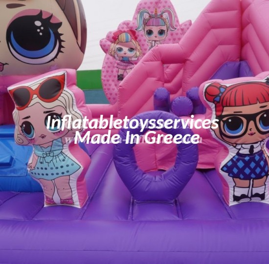 φουσκωτά, φουσκωτά τσουλήθρες, AK-GRT8-1398B/2490-7-6-4,5