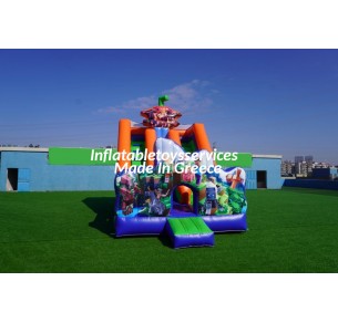 φουσκωτά, φουσκωτά τσουλήθρες, AK-GRT8-2105C/1840-8-4-6