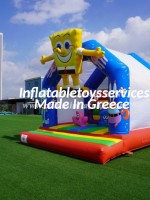 φουσκωτά, φουσκωτά τραμπολίνο, CastleAK-GRT2-3339B