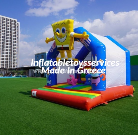 φουσκωτά, φουσκωτά τραμπολίνο, CastleAK-GRT2-3339B