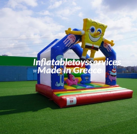 φουσκωτά, φουσκωτά τραμπολίνο, CastleAK-GRT2-3339B