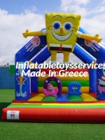 φουσκωτά, φουσκωτά τραμπολίνο, CastleAK-GRT2-3339B