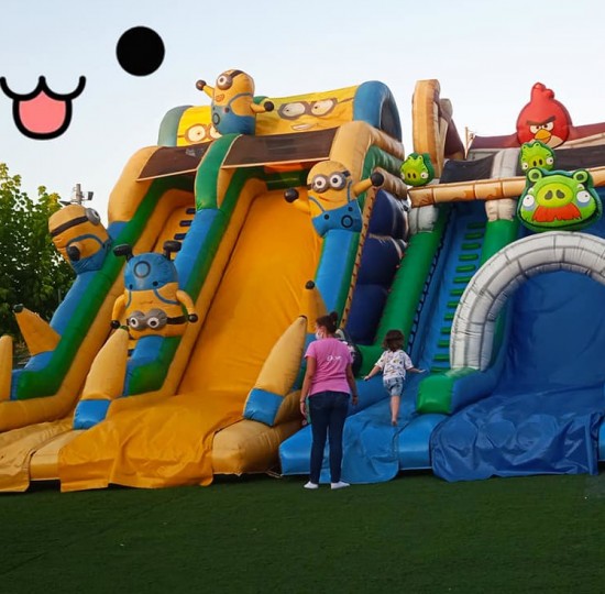 Φουσκωτά παιχνίδια. φουσκωτά τσουλήθρες, φουσκωτά τραμπολίνο. Ενοικίαση.Πώληση AQ2054