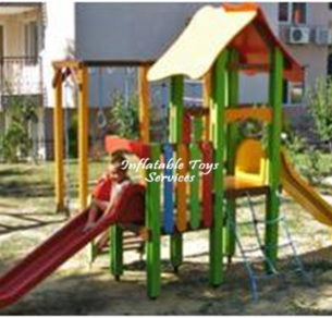 Παιχνιδοκατασκευή Παιδικής Χαράς D04-1