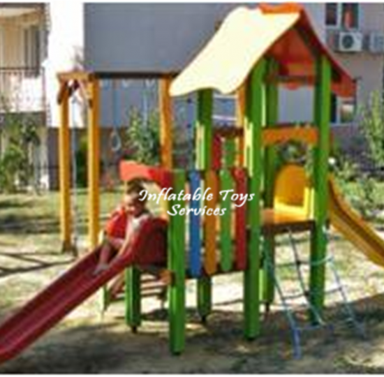 Παιχνιδοκατασκευή Παιδικής Χαράς D04-1