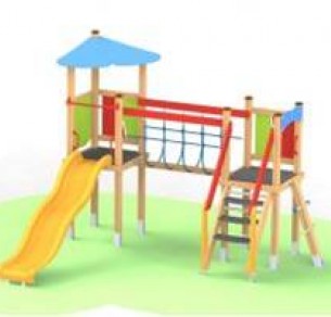 Παιχνιδοκατασκευή Παιδικής Χαράς KDS113