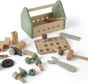 Ξύλινη εργαλειοθήκη σετ 26 τμχ.