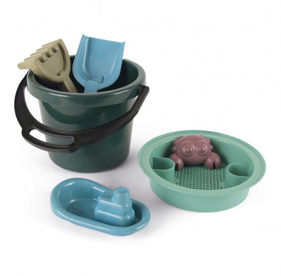 Σετ άμμου με κουβαδάκι Blue Marine 6 τμχ.