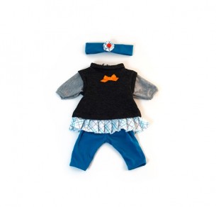Σετ ρούχα κούκλας κοριτσιού 38 εκ.