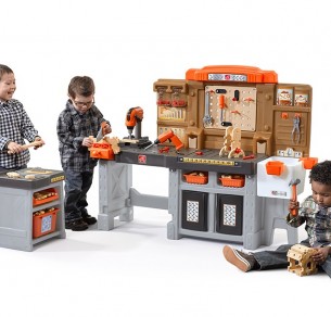 Πάγκος εργασίας με 76 αξεσουάρ