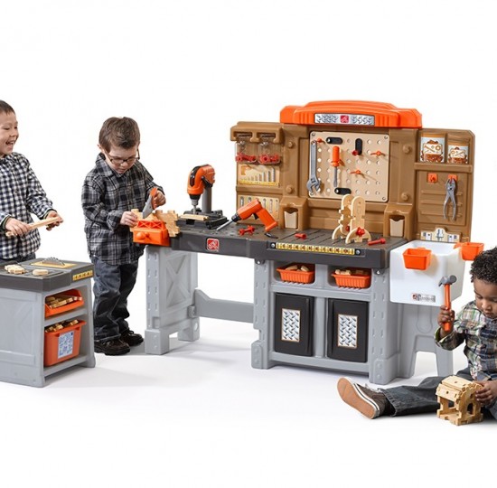 Πάγκος εργασίας με 76 αξεσουάρ