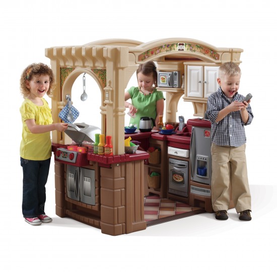 Παιδική γιγάντια κουζίνα, εστιατόριο και grill