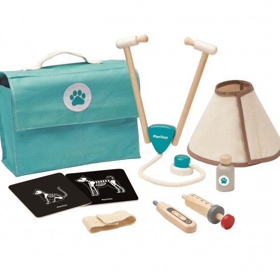 Τσάντα κτηνιάτρου με εργαλεία