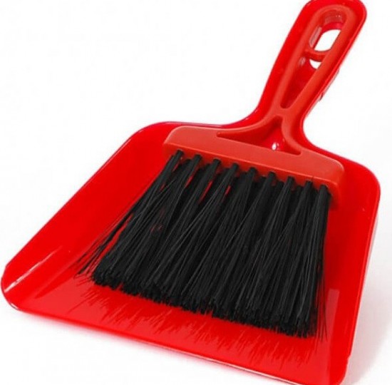 Φαράσι με σκουπάκι πλαστικό