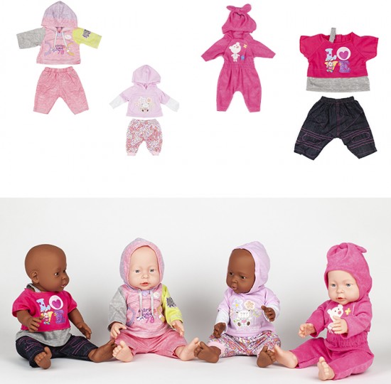 Τέσσερα σύνολα φορμάκια κοριτσιού