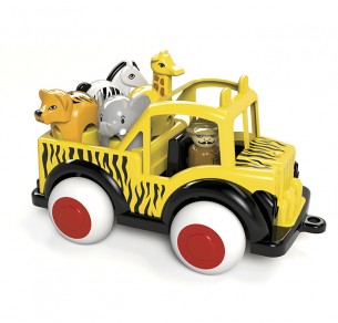 Τζιπ σαφάρι 25 εκ. με 5 φιγούρες