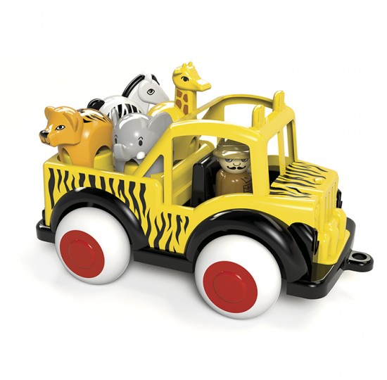 Τζιπ σαφάρι 25 εκ. με 5 φιγούρες