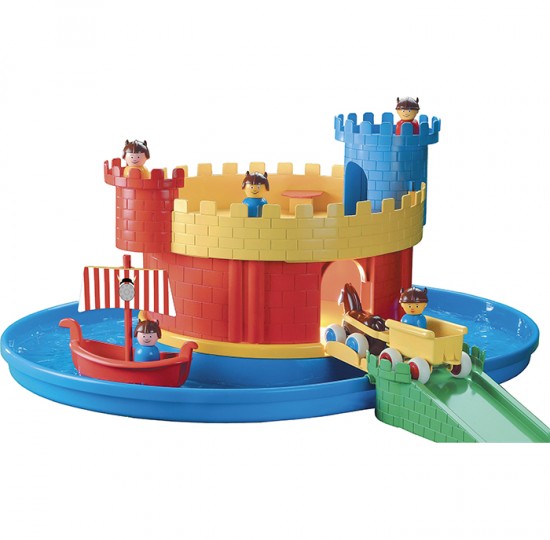 Πολλαπλή κατασκευή κάστρο με τάφρο