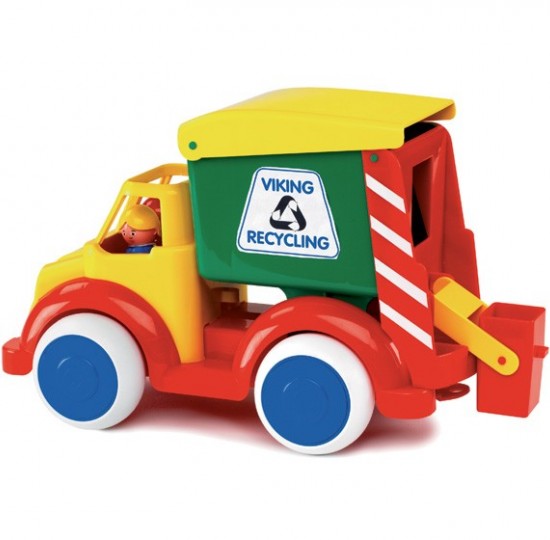Φορτηγό ανακύκλωσης με 2 φιγούρες 35 εκ.
