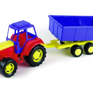 Τρακτέρ μεγάλο με καρότσα