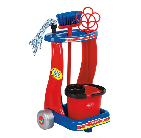 Τρόλεϊ καθαριότητας 6 αξεσουάρ