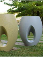 Πολυεστερικό Βάζο/Γλάστρα Grotto