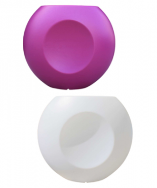 Πολυεστερικό Βάζο/Γλάστρα Moon