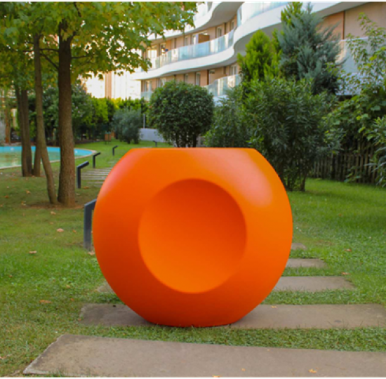 Πολυεστερικό Βάζο/Γλάστρα Moon