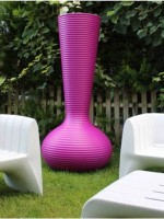 Πολυεστερικό Βάζο/Γλάστρα με Εσωτερικό Φωτισμό Mushroom