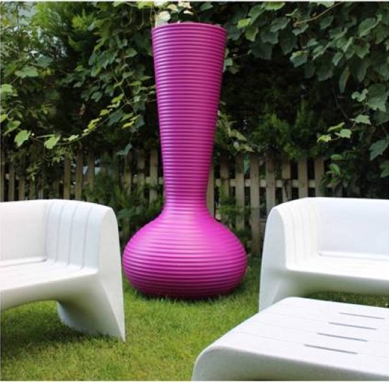 Πολυεστερικό Βάζο/Γλάστρα με Εσωτερικό Φωτισμό Mushroom