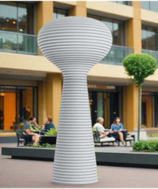 Πολυεστερική Λάμπα Mushroom