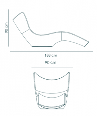 Πολυεστερική Ξαπλώστρα Sea Ivy