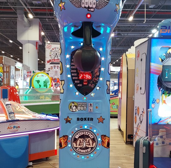 Παιχνίδι Δύναμης Λούνα Πάρκ με Κέρματα Παιχνίδι Δύναμης Λούνα Πάρκ με Κέρματα