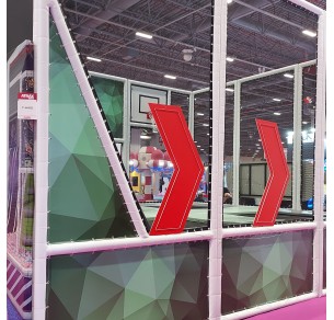 Μεγάλο Τραμπολίνο σε Πράσινο Χρώμα Παιχνιδοκατασκευή