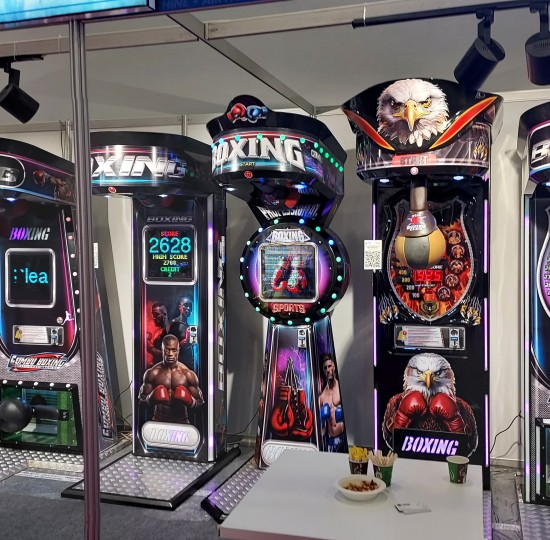 Κερματοφόρα Παιχνίδια  Δύναμης Μποξ για Λούνα Πάρκ