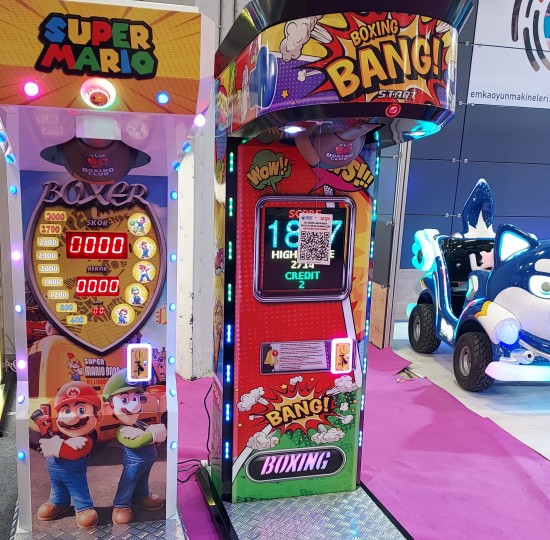 Κερματοφόρα Παιχνίδια  Δύναμης Μποξ για Λούνα Πάρκ