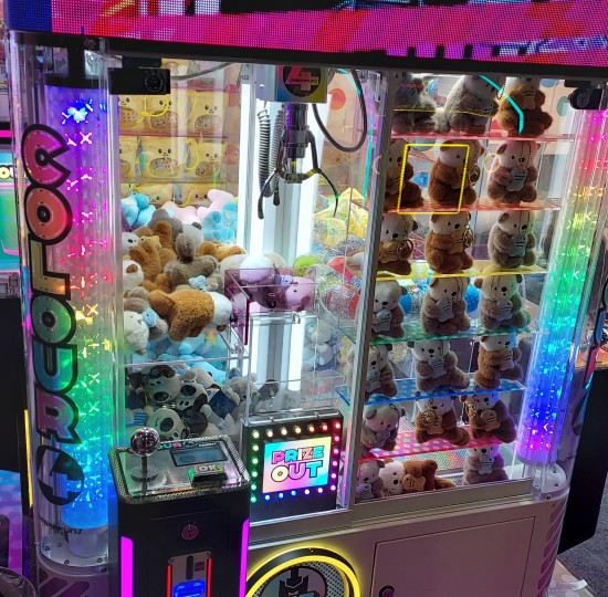 Παιχνίδι Λούνα Πάρκ με Δαγκάνα Claw Machine με Δώρα Λούτρινα που Λειτουργεί με Κέρματα Παιχνίδι Λούνα Πάρκ με Δαγκάνα Claw Machine με Δώρα Λούτρινα που Λειτουργεί με Κέρματα