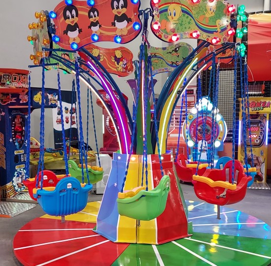 Παιχνίδι Λούνα Παρκ Καρουσέλ με Κούνιες Παιχνίδι Λούνα Παρκ Καρουσέλ με Κούνιες