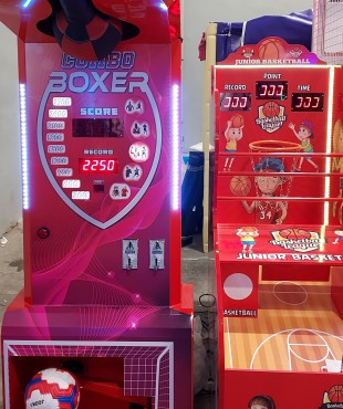 Παιχνίδι Δύναμης Μποξ Λούνα Παρκ Με Κέρματα Παιχνίδι Δύναμης Μποξ Λούνα Παρκ Με Κέρματα