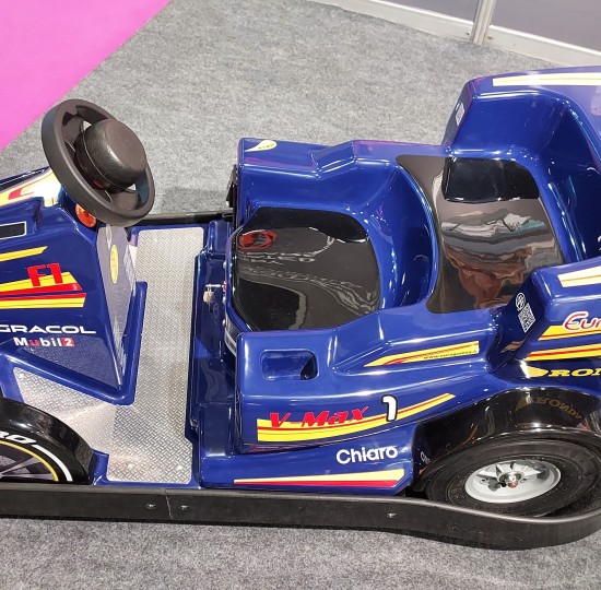 Μπλε Αυτοκινητάκι Λούνα Πάρκ Παιχνίδι με Κέρματα Μπλε Αυτοκινητάκι Λούνα Πάρκ Παιχνίδι με Κέρματα