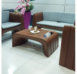 Πολυεστερικά Έπιπλα Καθιστικού για Εξωτερικού Χώρου με Μαξιλάρια