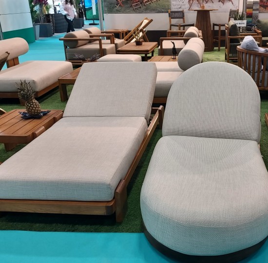 Υφασμάτινες Ξαπλώστρες Εξωτερικού Χώρου