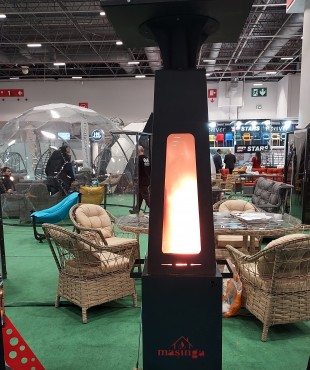 Μαύρη Σόμπα Εξωτερικού Χώρου