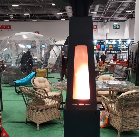 Μαύρη Σόμπα Εξωτερικού Χώρου