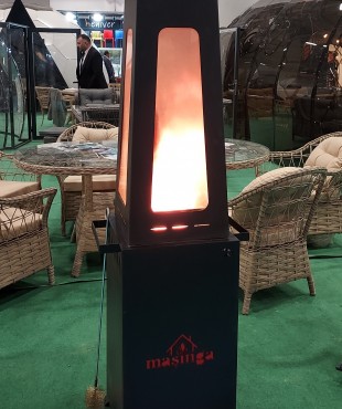 Μαύρη Σόμπα Εξωτερικού Χώρου